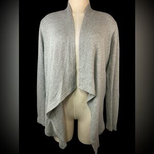 Jones New York  Gray Cardigan Sweater Women’s XL